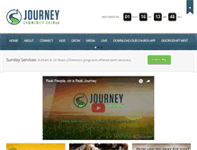 Tablet Screenshot of journeydepere.com